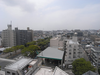 横浜市鶴見区の賃貸マンション　ネオマイム鶴見フルレゾン　眺望です